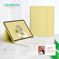 for apple ipad pro 11 case air with keyboard wireless mouse for ipad 7 8 9 generation case magnetic cover 10 9 10 2 9 7 pad pro