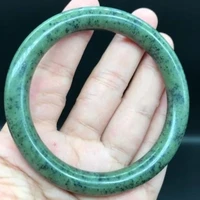 pure natural tibetan jade medicine kingstone round bar bracelet womens health care jingle bracelet natural color randomdelivery
