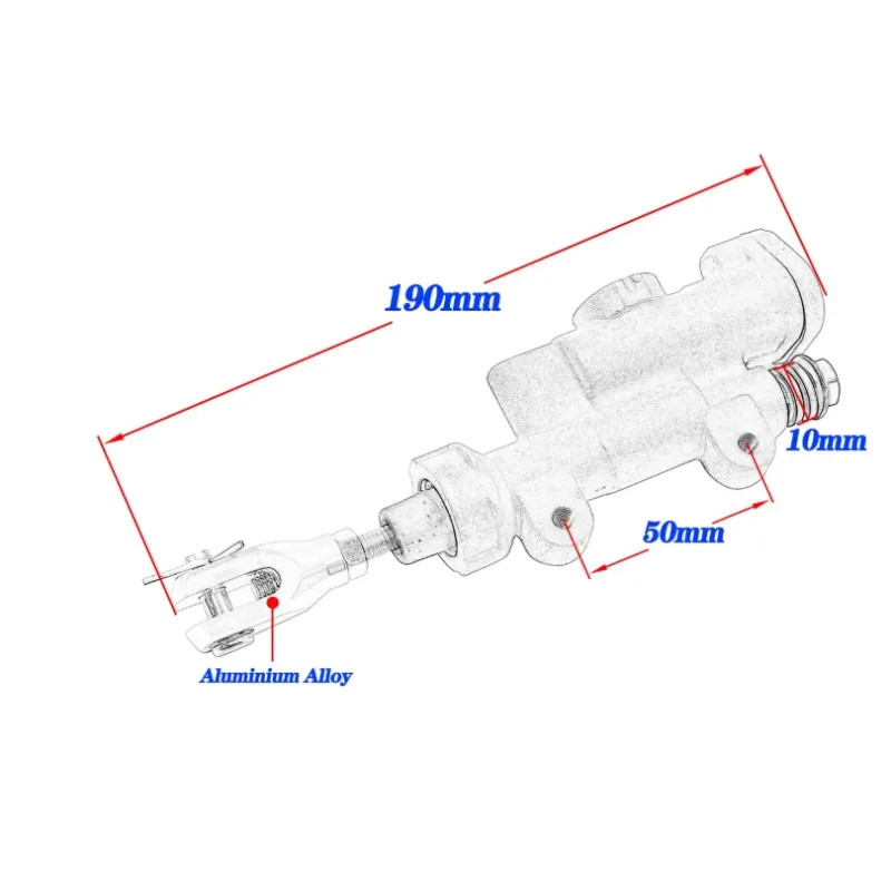 Подходит для передних и задних тормозных насосов CRF250 450R RX, дисковых тормозных суппортов, Huayang T4T6, Beihai Yaxiang. (art.: 3920dced73174) - 3920dced73174