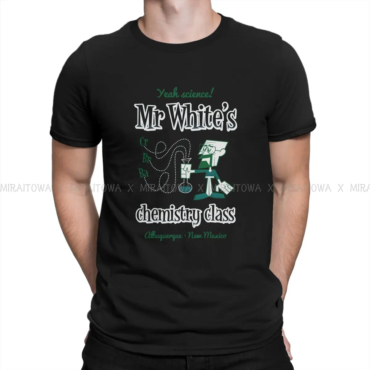 

Breaking Bad Walter White TV Creative TShirt for Men Mr White's Basic T Shirt Hip Hop Gift Clothes OutdoorWear