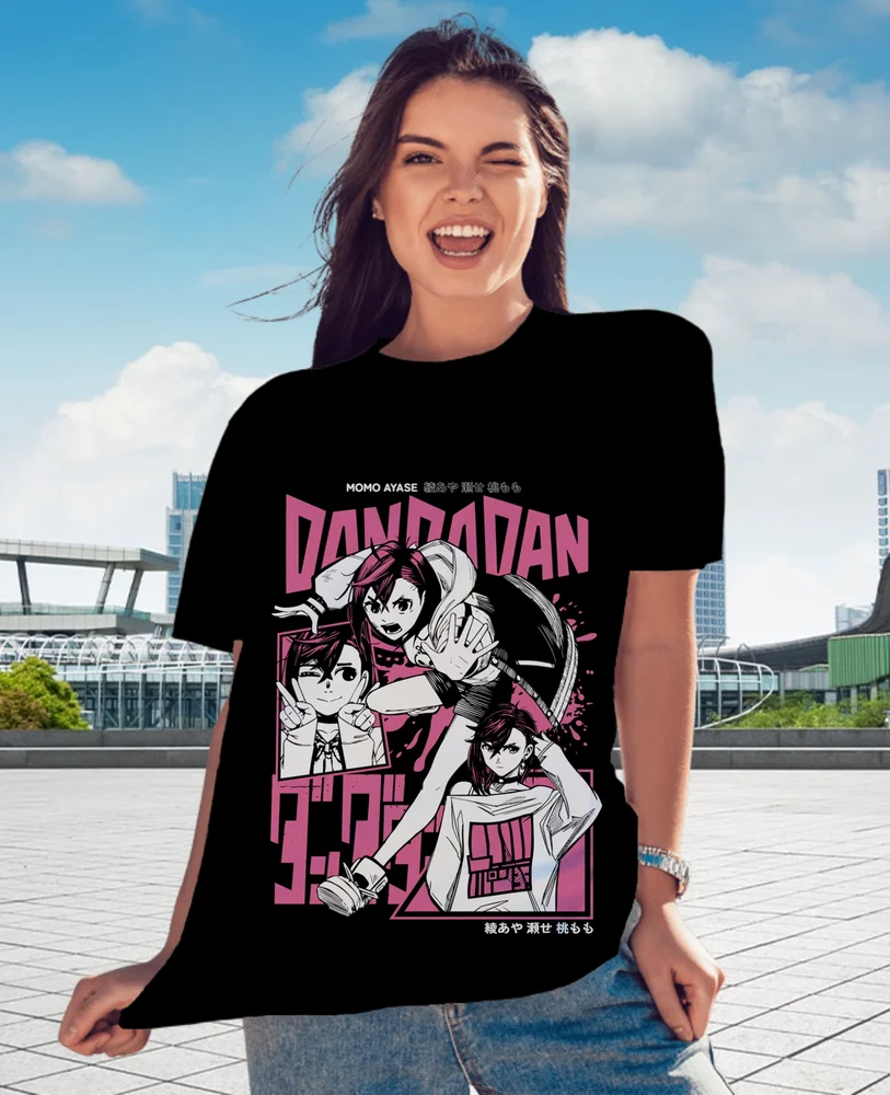 Футболка Dandadan Seiko Ayase косплей Momo аниме подарок эксклюзивная рубашка все размеры