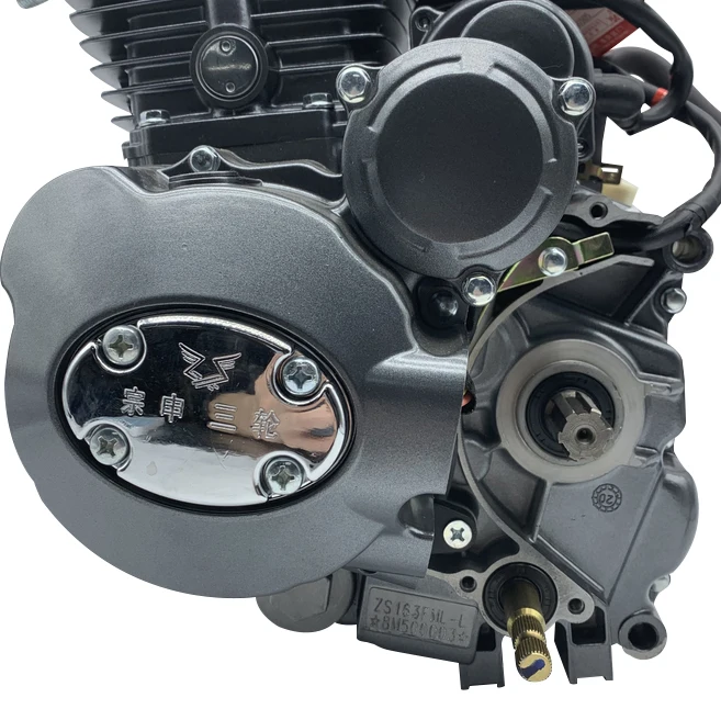 Фото Высококачественный 4-тактный двигатель для мотоциклов CG125/150/175/200cc, двигатель Zongshen 125cc №5