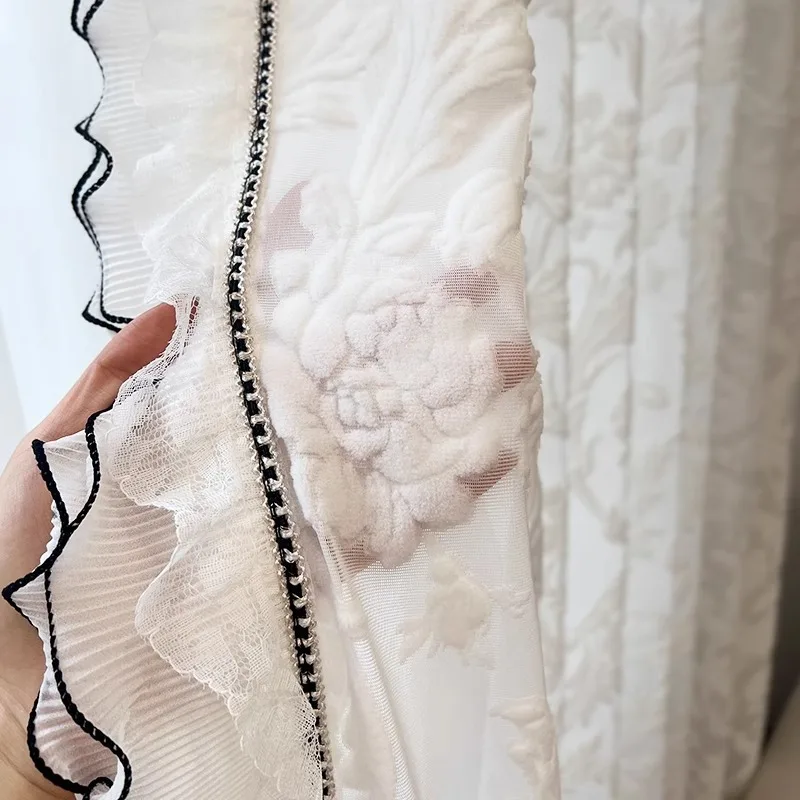 Оконные Занавески Fengwei на окна во французском стиле для гостиной спальни