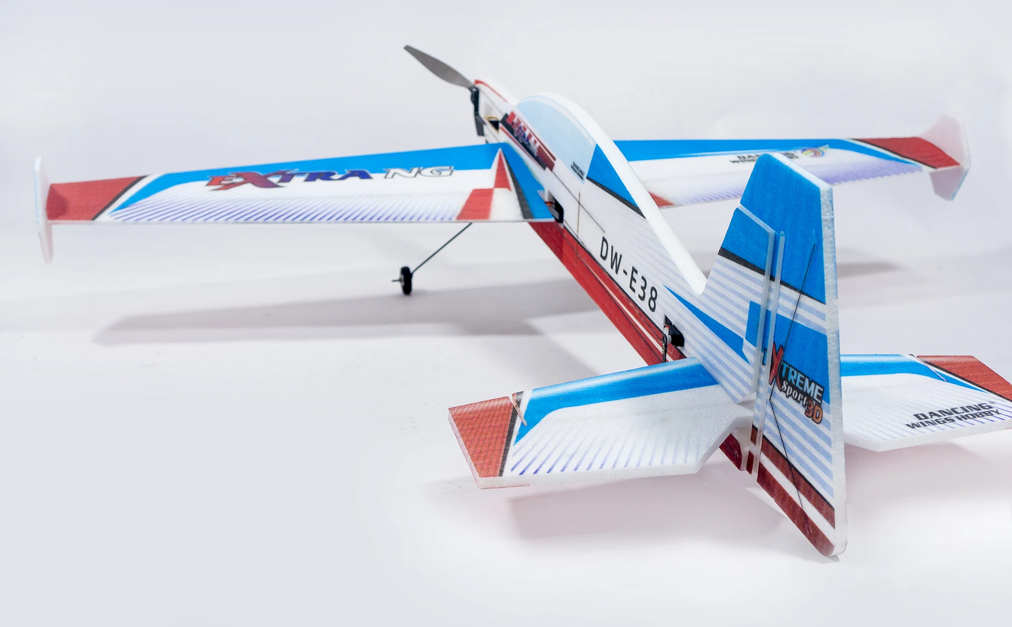 Фото DW Hobby 1200 мм размах крыльев Extra-NG EPP комплект самолета 3D Sport RC самолет MO2817 900KV комплект двигателя пенопластовый самолет модель E38 №2