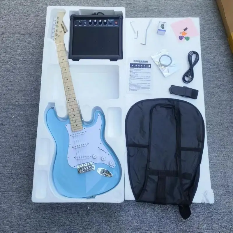Набор электрогитары для начинающих и взрослых профессиональная электрогитара