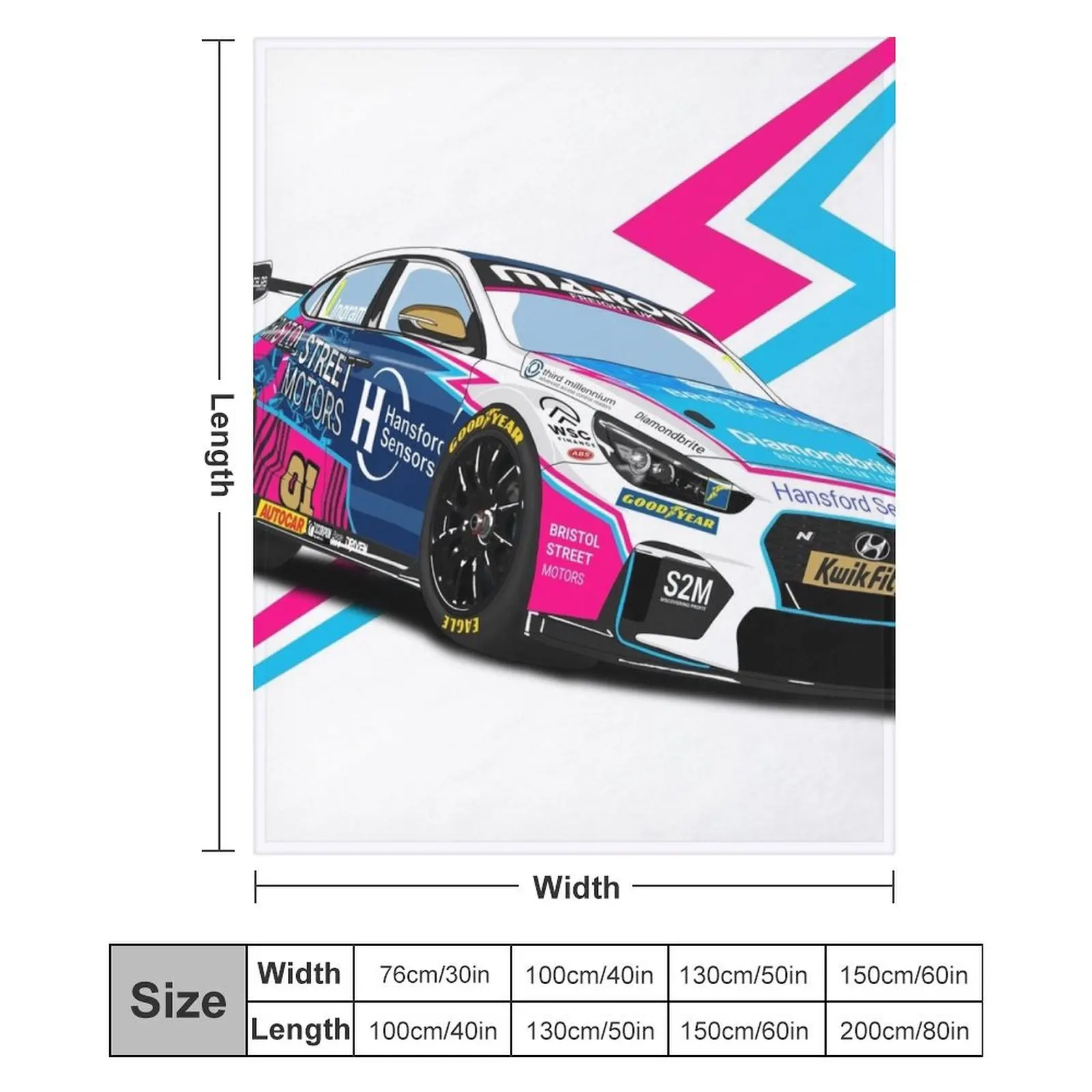 Одеяло BTCC Champ 2022.