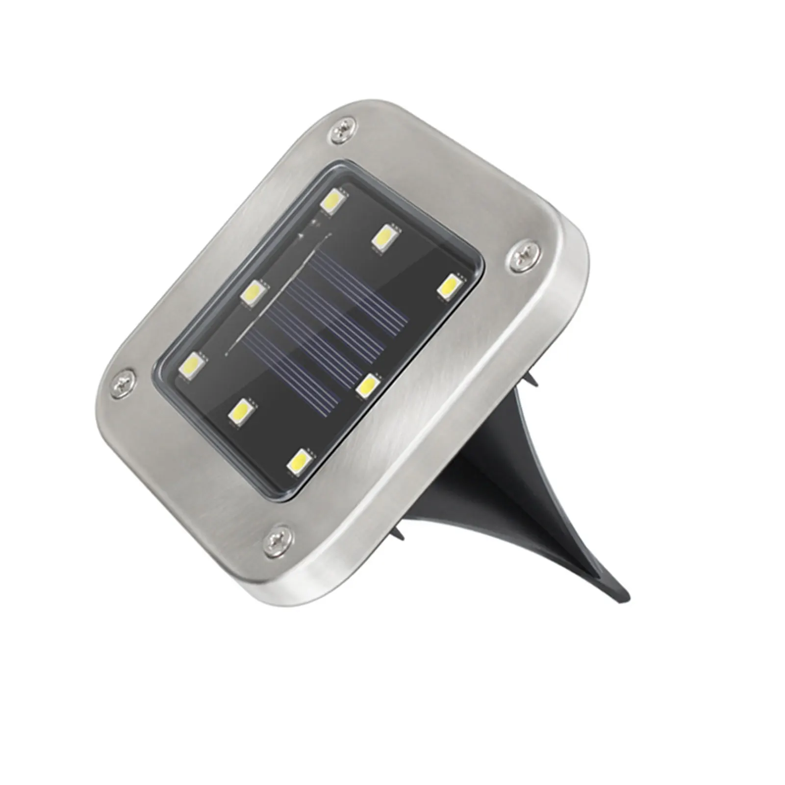 

Landscape Underground Light Patio Outdoor Garden Solar Powered Courtyard Flat Buried 8 LED Yard Super Bright Pathway Waterproof