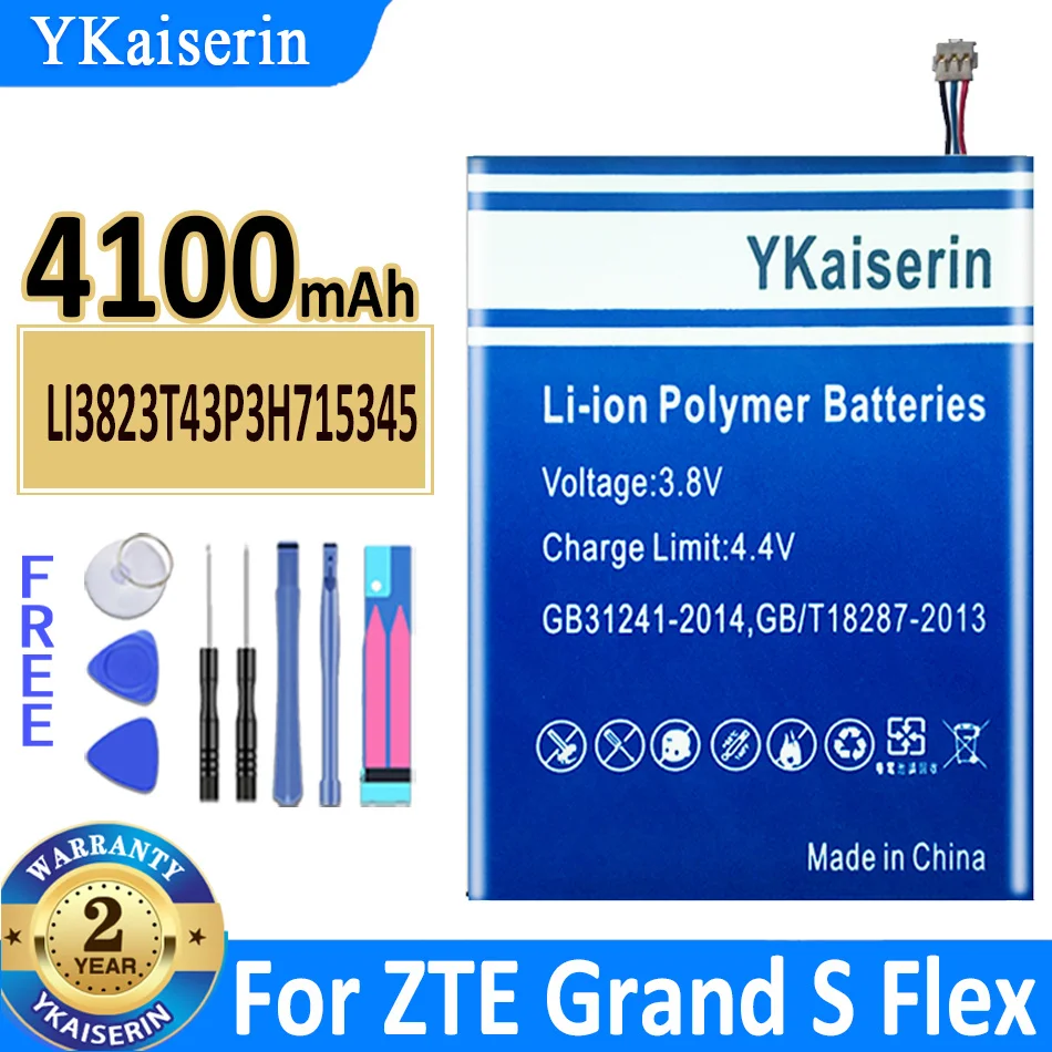 Аккумулятор ykaisin для ZTE Axon 7/Grand S Flex/Tele2 KB-OSH150-230 4G LTE/Blade X9 G719C N939St S6 Lux Q7/-C V5 Pro N939SC N939SD |