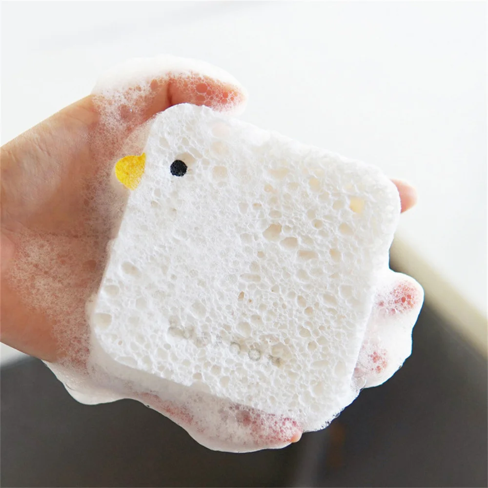 

Non Stick Dish Cloths Multifunction Compressed Wood Pulp Cotton Water Absorption Dishwashing Sponges Cleaning Tool Oil Remove