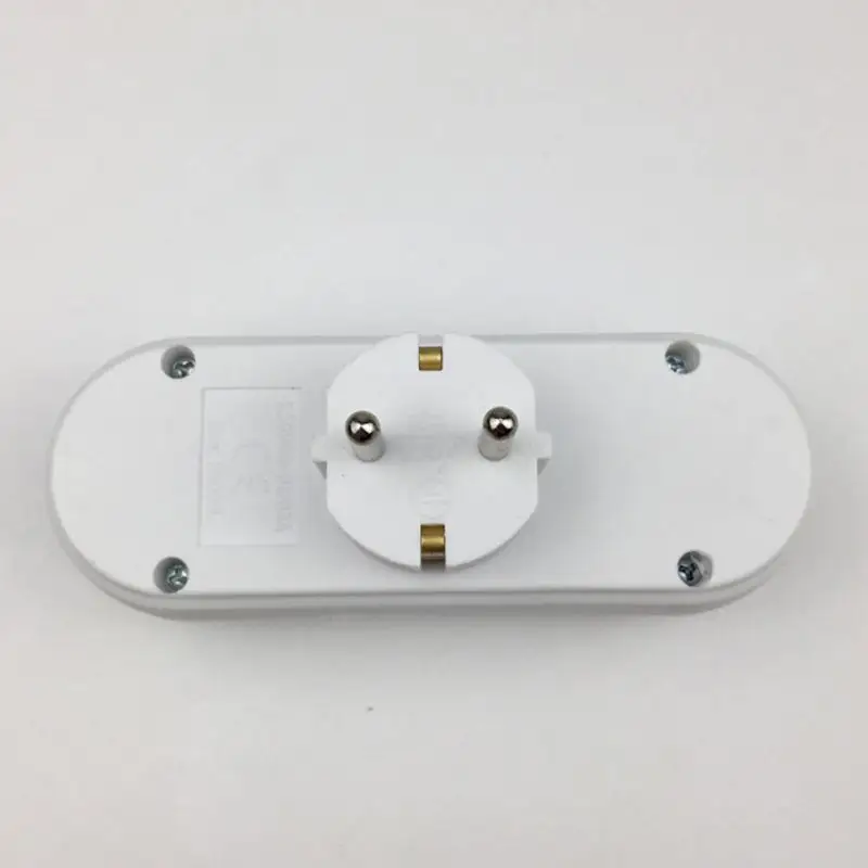 Европейская немецкая переходная вилка адаптер для розетки 1 В 3 домашний дорожный