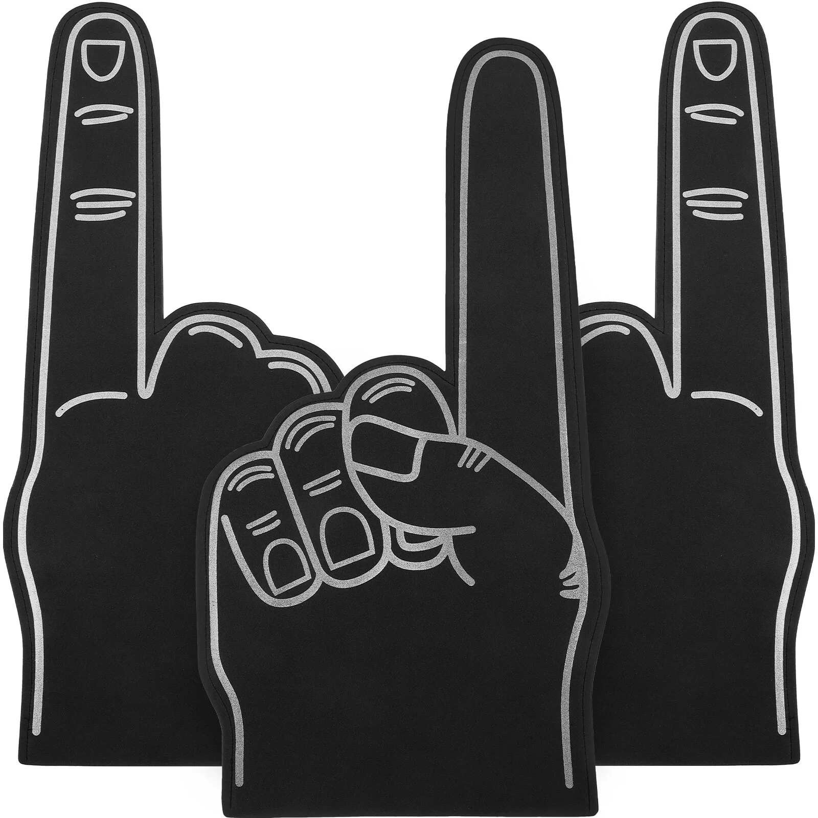 

Foam Fingers Cheerleading Stuff Noise Maker Football Events Supply Prop Sports Party Foams Accessory Mini Portable Fan