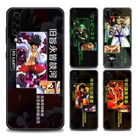 japanese anime luffy zoro silicone case for samsung galaxy a10 a30s a40 a50 a60 a70 a80 s a90 f41 f52 f12 a9 2018 soft tpu cover