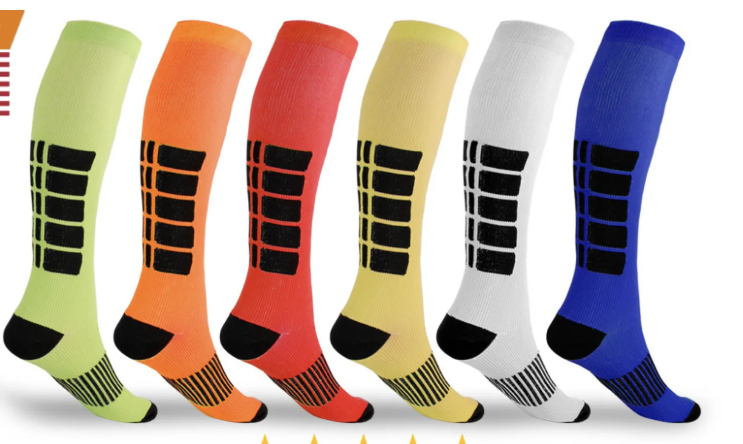 New Compression Socks Running Men Sports Soccer Meias Masculina Women  Baseball Knee Leg Compression Football Cycling Basketball