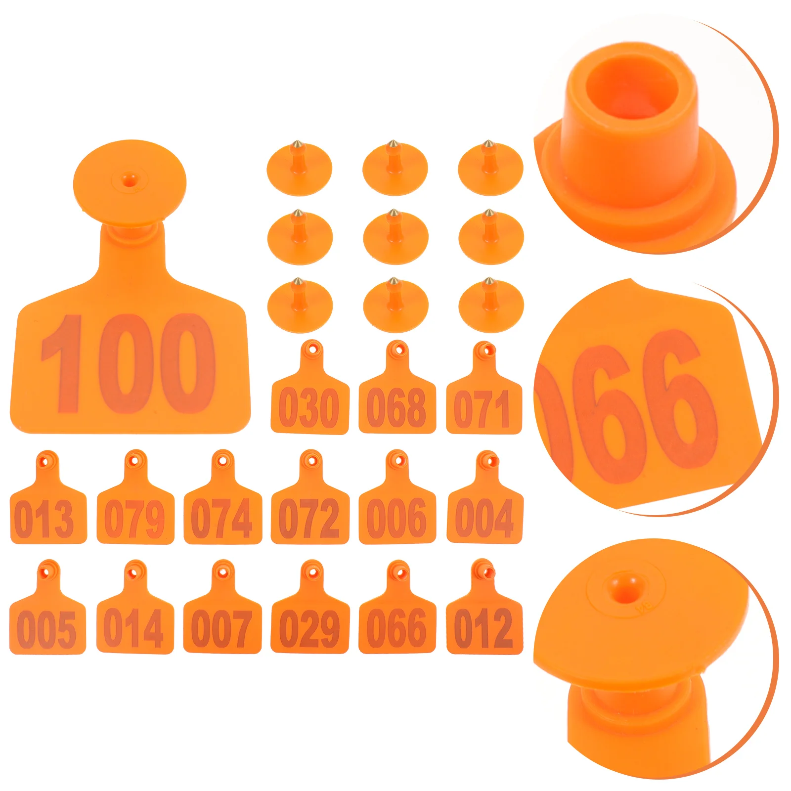 

Бирка для скота, бирки для крупного рогатого скота, 100 шт.