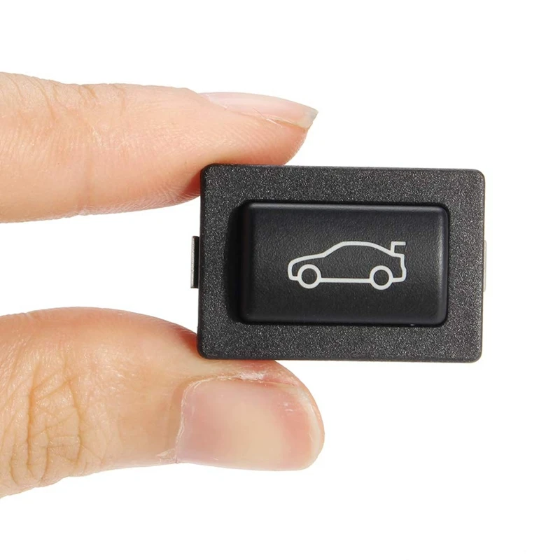 3X универсальная Кнопка разблокировки багажника автомобиля пластиковая черная