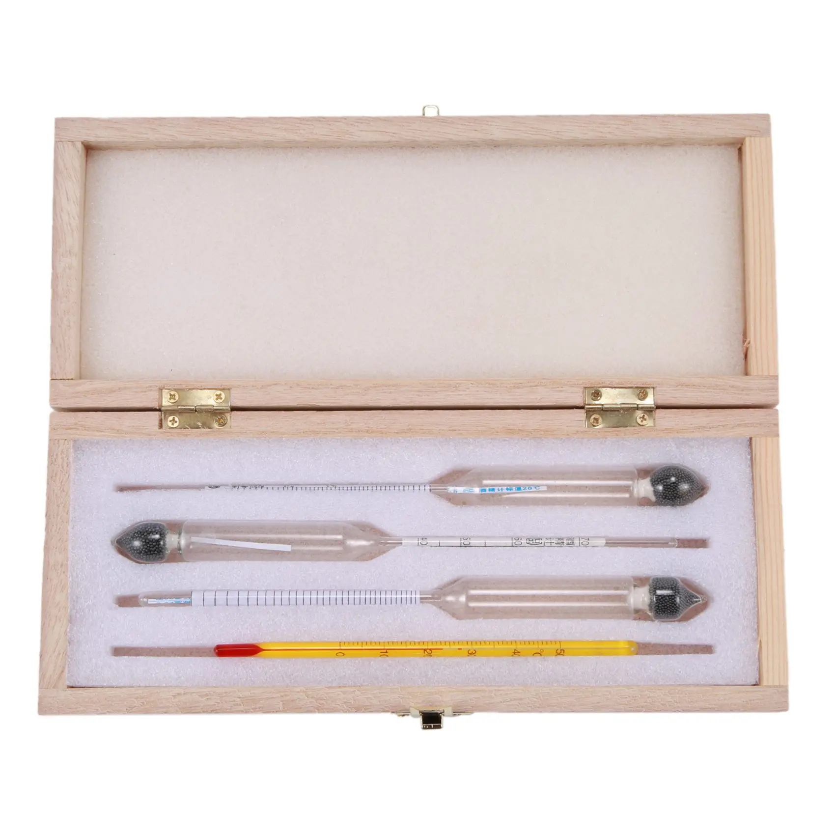 Alcohol meter Alcoholmeter alcohol detector measuring tool tester wine Hydrometer bar Set with Thermometer