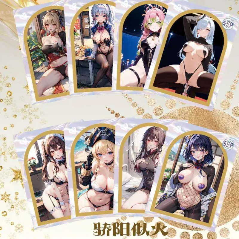 Коллекционная карта История богини горячая и пряная волна 4 белый лунный свет A6