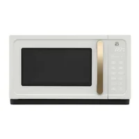 1.1 Cu ft 1000 Watt, Sensor Microwave Oven, White Icing by Drew Barrymore 1