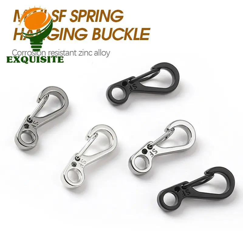 

Camping Gadgets Versatile Edc Survival Equipment Multi-use Essential Small Carabiner Keychain Survival Tools Must-have Snap Hook