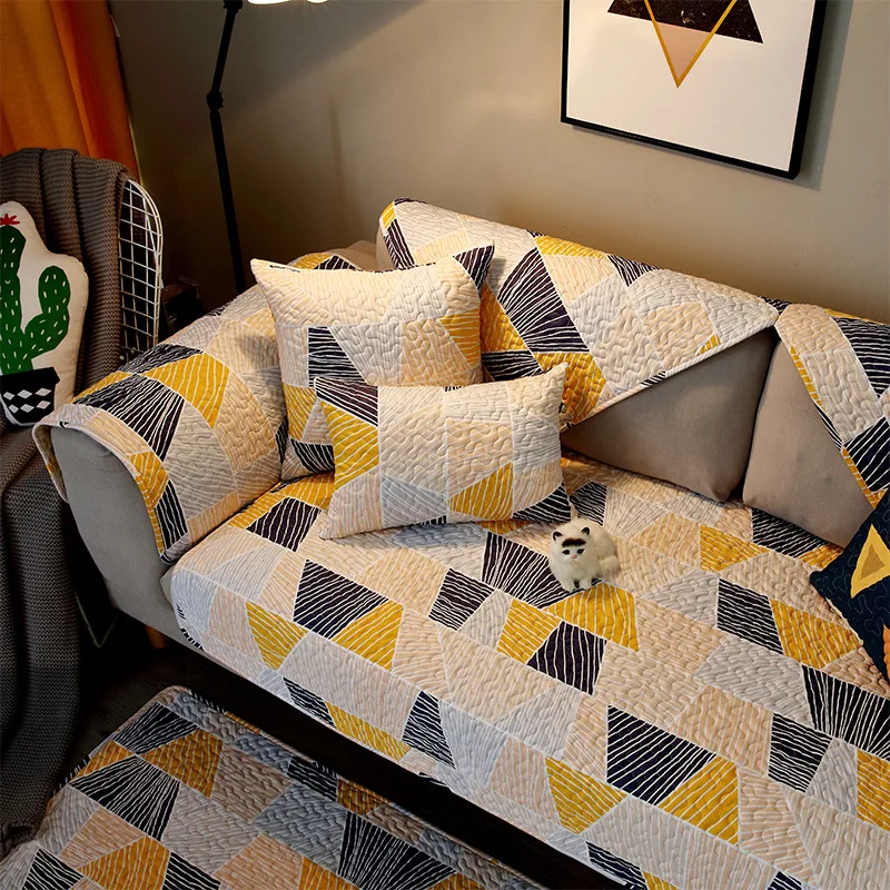 

Cotton cloth art sofa cushion contemporary and contracted pure cotton