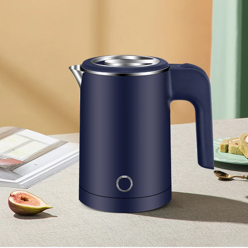 

600W electric kettle portable 0.6L Mini kettle 304 stainless steel automatic power off small student dormitory low power