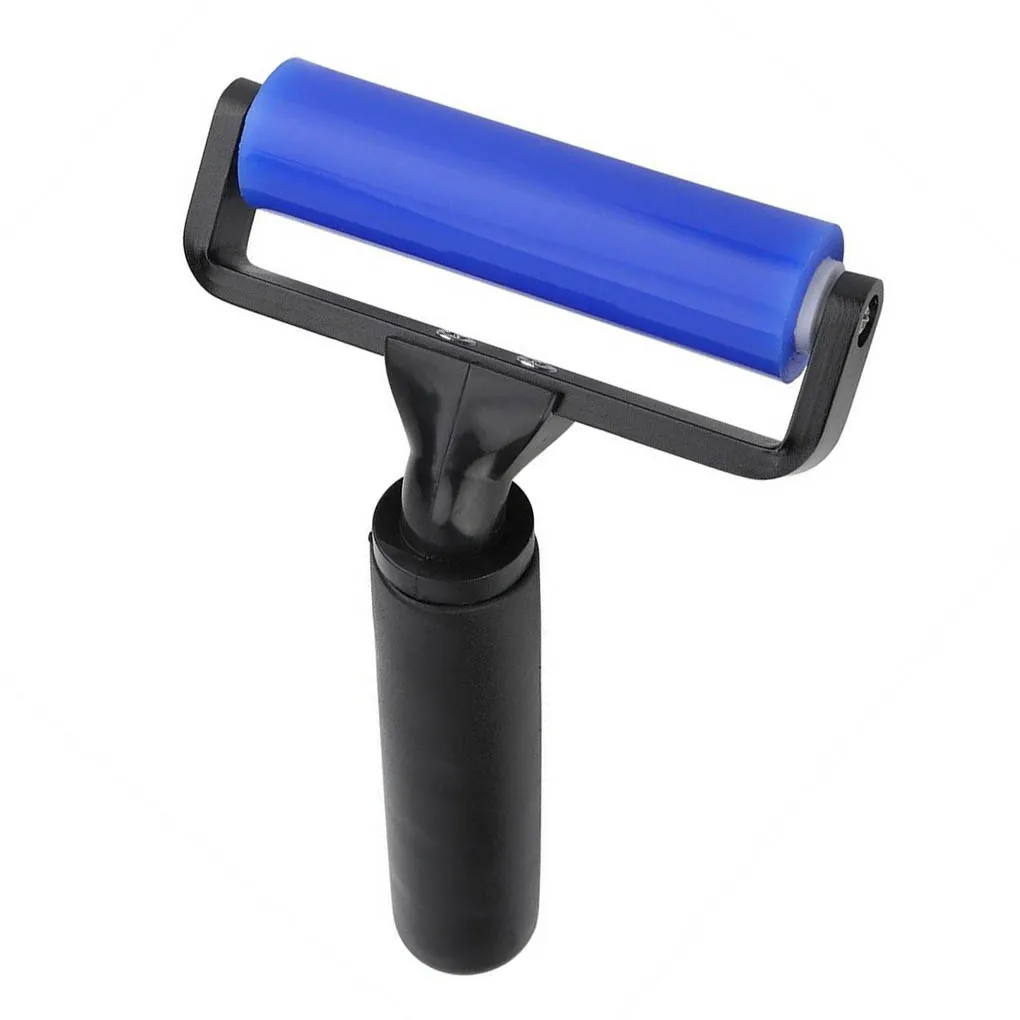 Липкий силиконовый ролик против статического пыли для удаления мелкого мусора