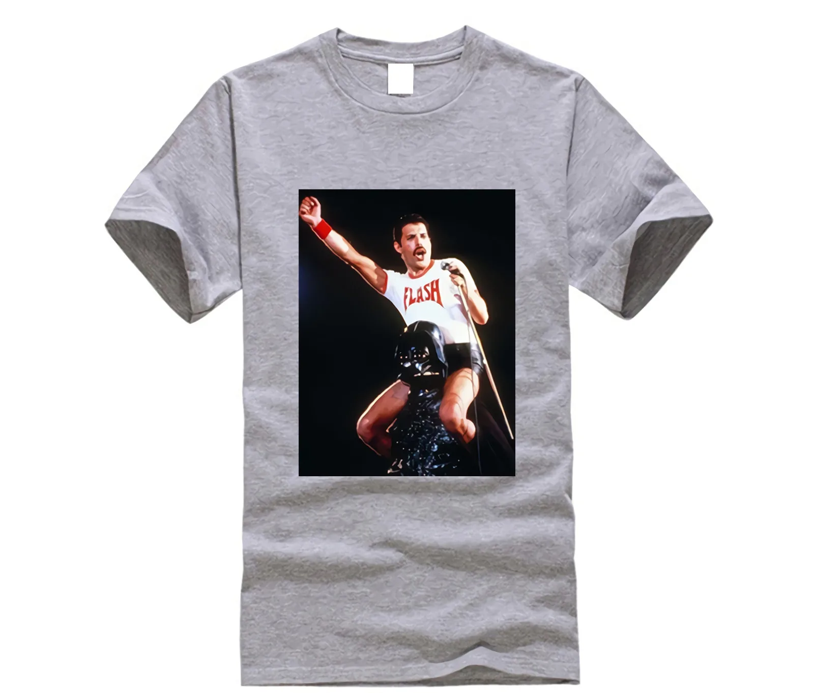 Футболка Queen Freddie Mercury Flash Gordon Live In концерт Дарт Вейдер новая мужская футболка с