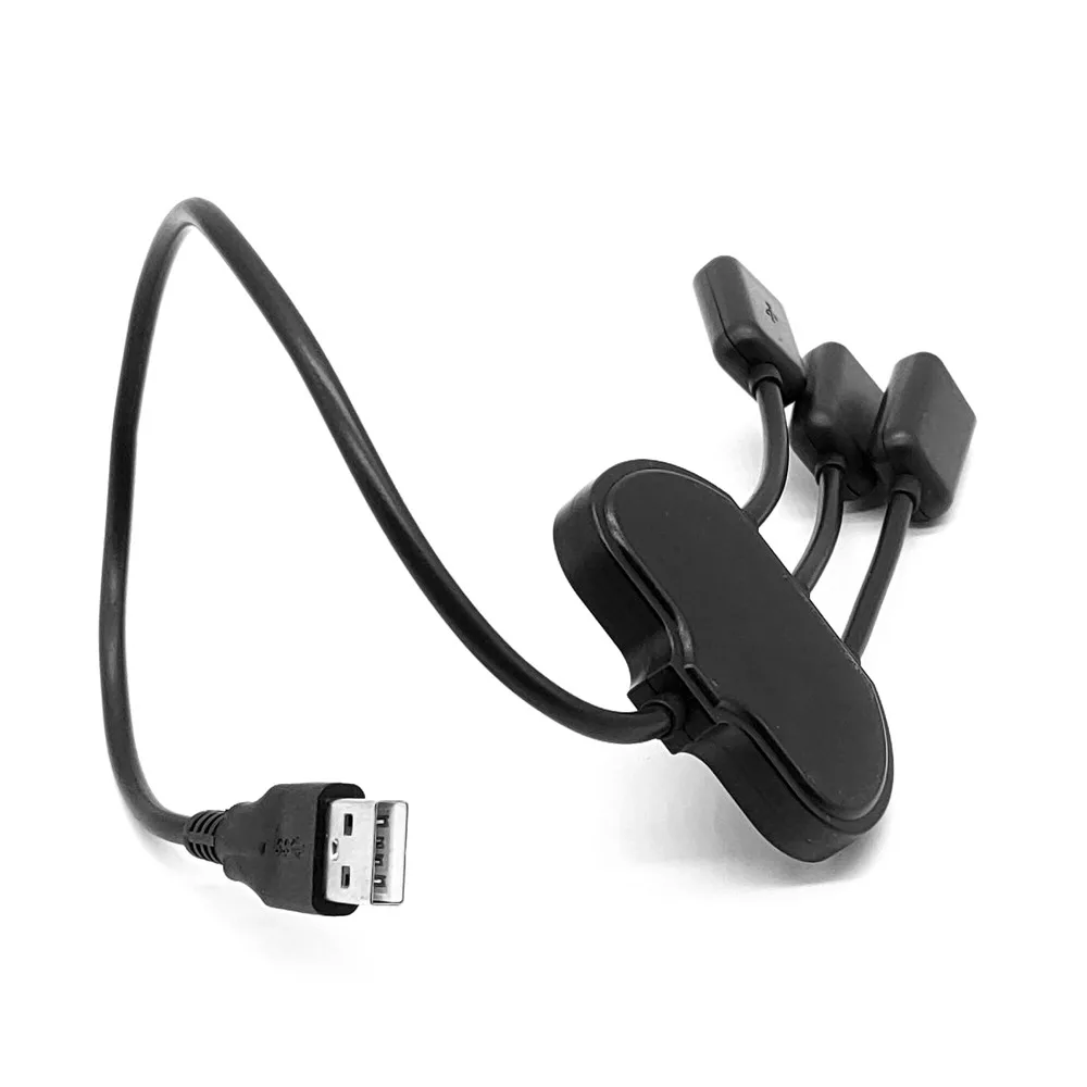 USB 2.0 Hi Speed 3-портовый концентратор-сплиттер-адаптер для ПК компьютера ноутбука