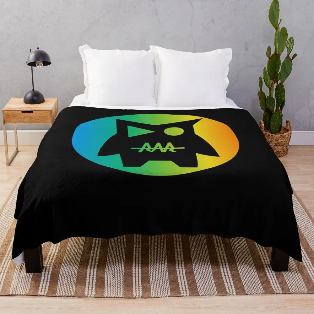 Одеяло с логотипом Team RAR Rainbow мягкое пляжное постельное белье одеяла