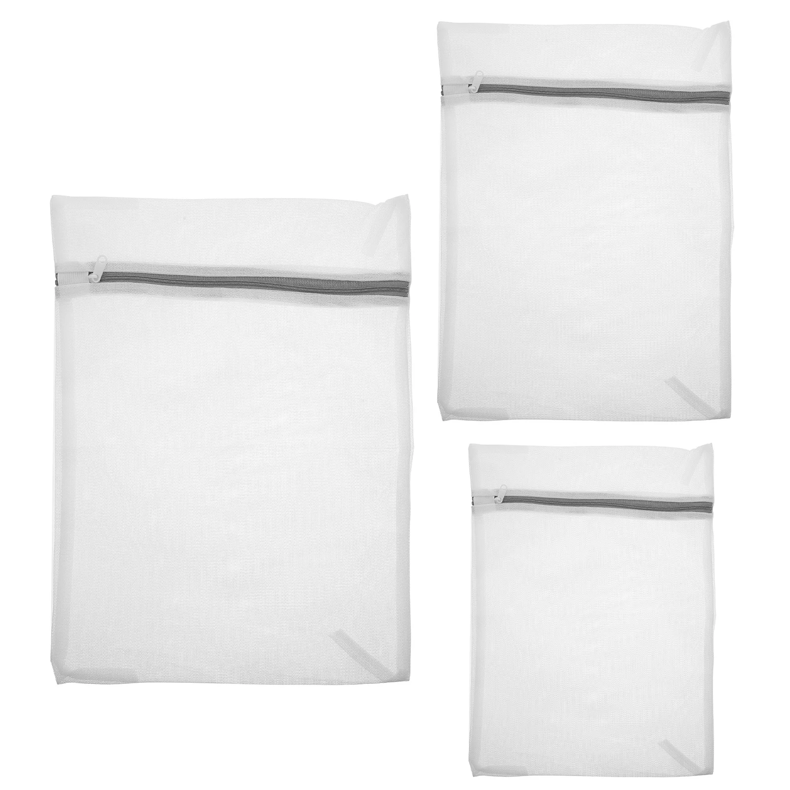 

3Pcs Portable Clothes Protective Wash Pouches Washing Machine Mesh Laundry Bags