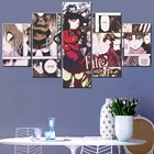 5 шт., настенные плакаты и принты из аниме Fate