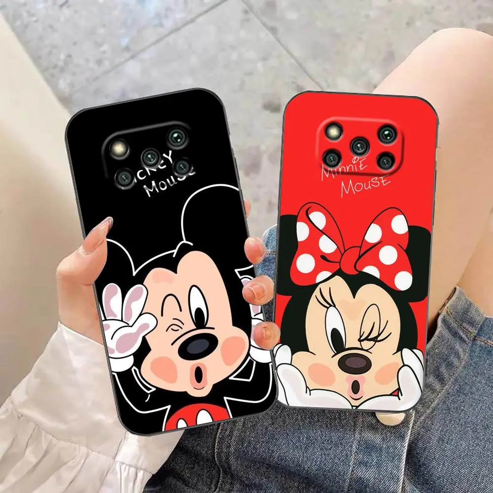 

Minnie Mickey Mouse Money Cover Funda Phone Case For Xiaomi A2 8 9 SE 9T CC9 CC9E 10 10T 10S Note 10 Lite Pro 5G Carcasa Case
