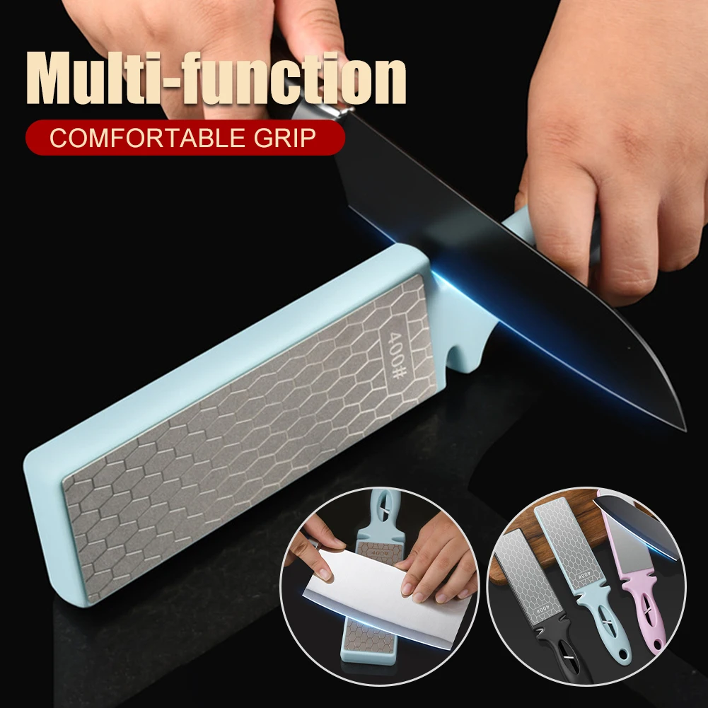 

3PCS 5-In-1 Diamond Sharpening Plate Knife Home Kitchen Dining Bar Accessories Knife Double-Side Sharpeners Hardware Tools