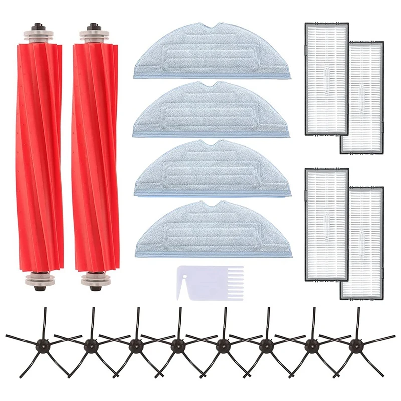

Hot Accessories Kit For Xiaomi Roborock S7,S7 Maxv Plus,S7 Maxv Ultra,S7 Maxv Robot Vacuum Main Side Brushes Filters Mops