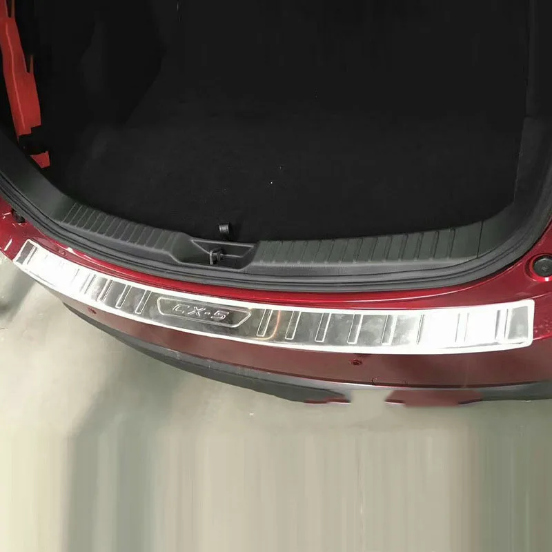 

Защитная накладка для заднего бампера для Мазда CX-5, CX5, KF, 2017, 2018, 2017, 2019