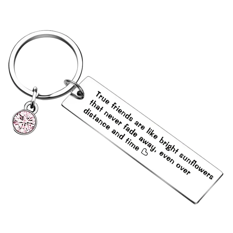 Вдохновляющие подарки дружбы брелок кулон колленка подарок на выезде для ключей