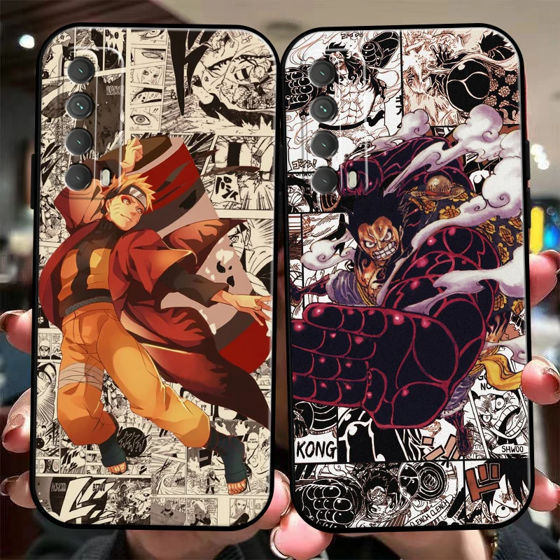 

Anime Cartoon NARUTO Phone Case For Huawei Honor 10 V10 10i 10 Lite 20 V20 20i 20 Lite 30S 30 Lite Pro Liquid Silicon Back