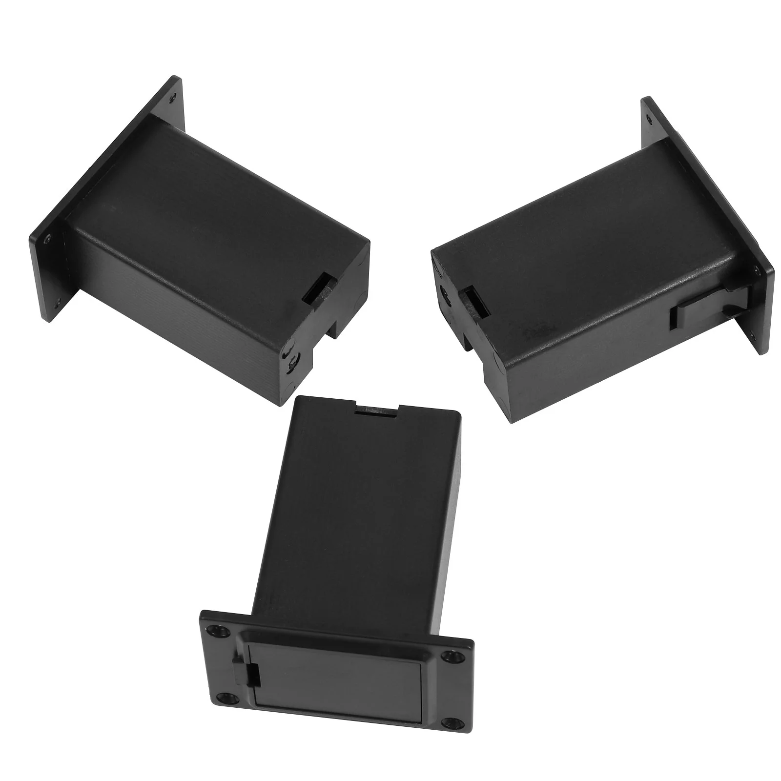 

3pcs 9V Guitar Pickup Battery Holder Plastic Guitar Battery Box Replacement Part