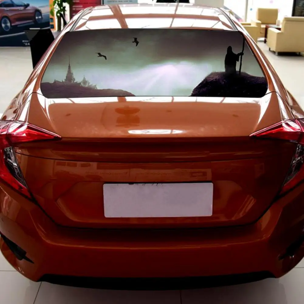 Декоративная наклейка 3D эффект волк племя Тотем необычный страшный уникальный