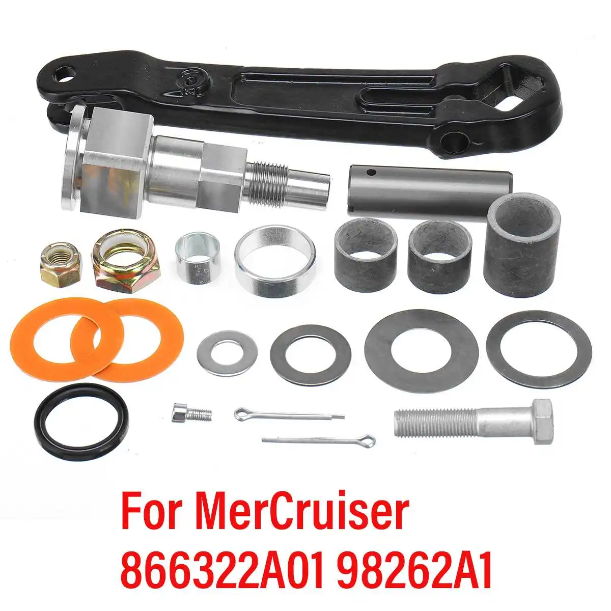 

Upper Gimbal Steering Arm Shaft Pin 866718A01 866322A01 98262A1 for MerCruiser Bravo