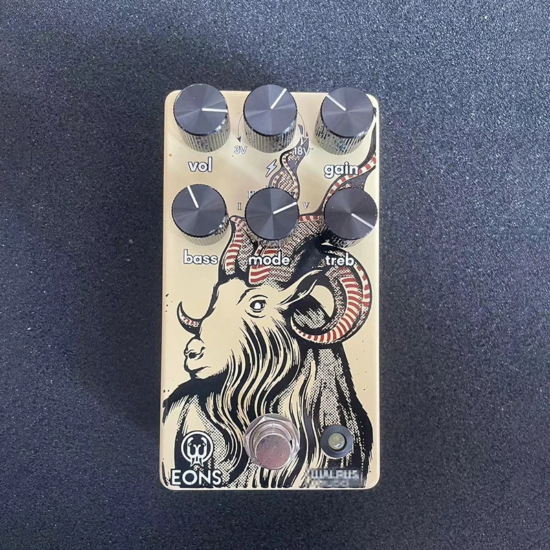 Фото LY-ROCK FUZZ Педаль эффектов для гитары Walrus, оригинальные клонированные гитарные эффекты FUZZ №1