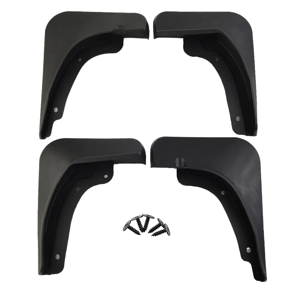 

Molded Splash Guards Mud Flaps Direct Replacement Auto Accessories Mudguard 34*26*10CM 4Pcs Durable High Quality