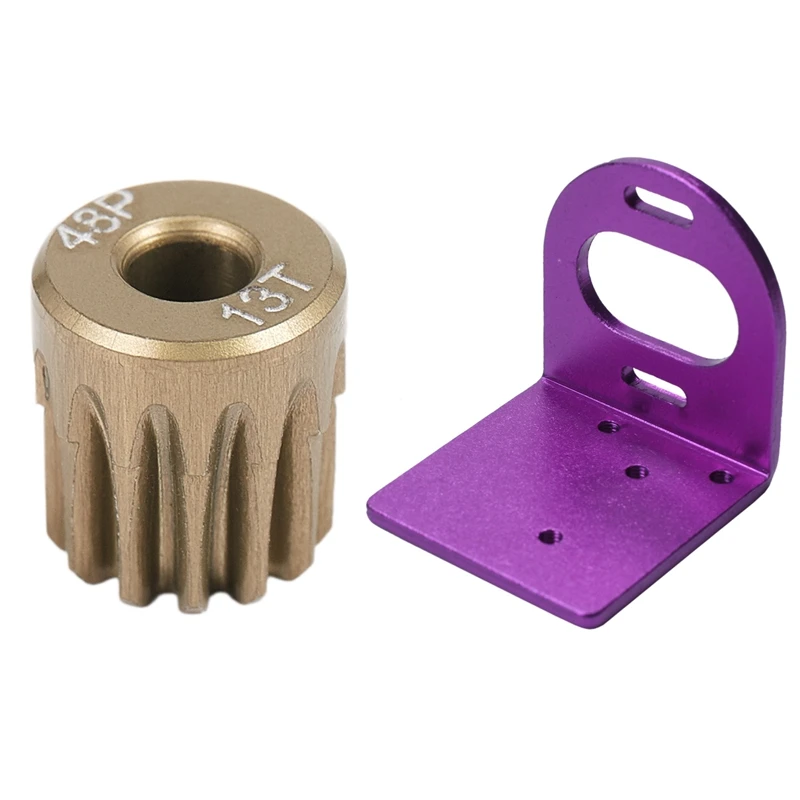 

Best Sale 48DP 3.175Mm 13T Motor Pinion Gear With For Wltoys Upgrade 540 Adjustable Motor Seat