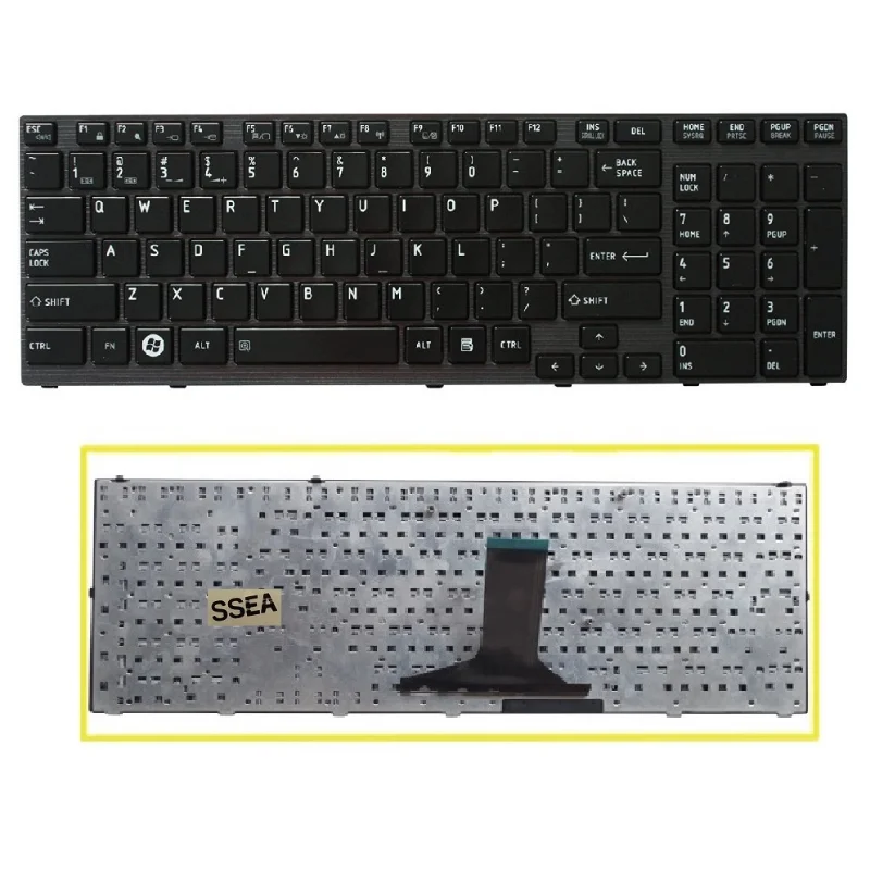 

Новая английская клавиатура для ноутбука TOSHIBA Satellite A660 A600 A600D A665