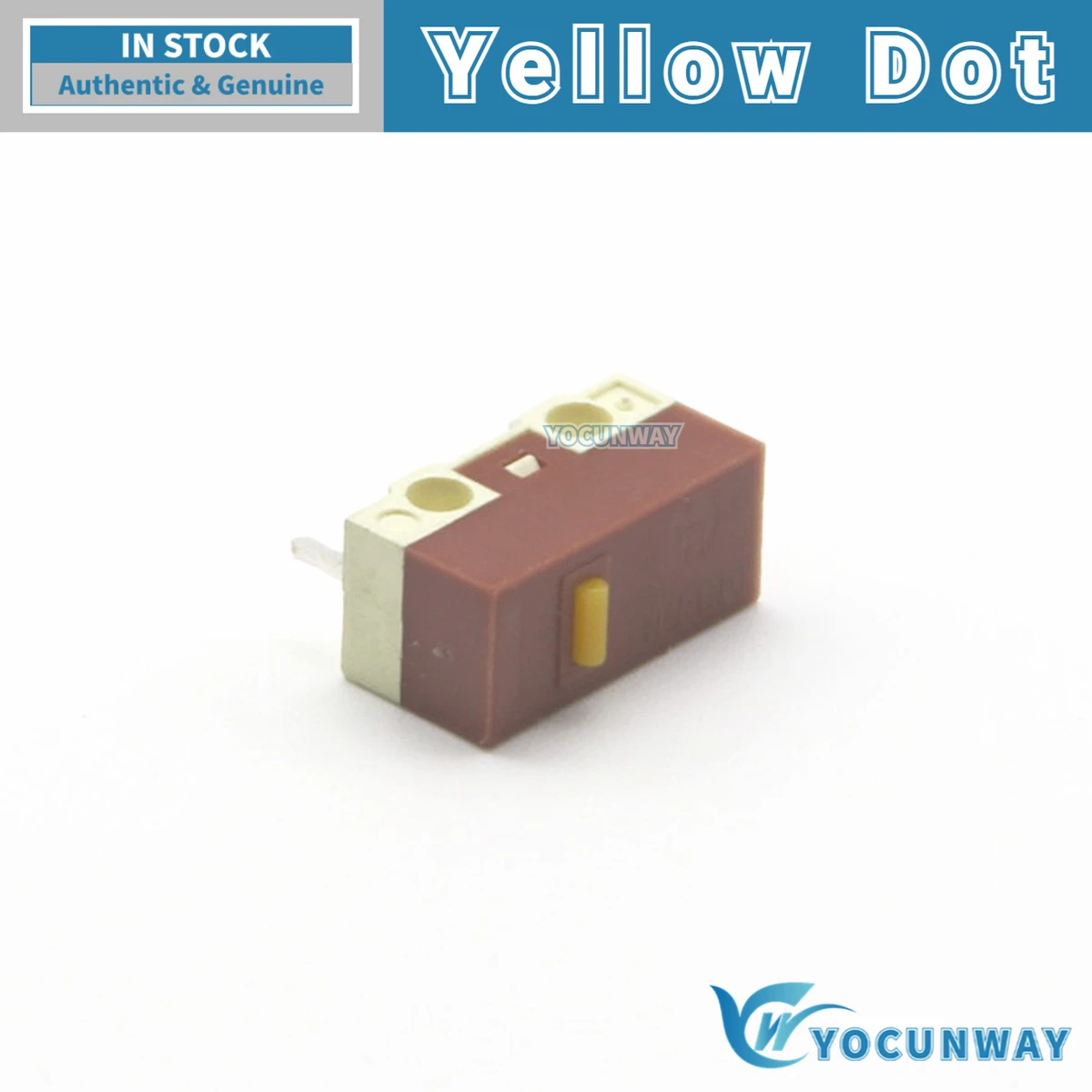 Новый аутентичный оригинальный бесшумный микропереключатель HUANO, срок службы щелчка 20 миллионов, кнопка отключения звука компьютерной мыши, 3 контакта, 0,05 А