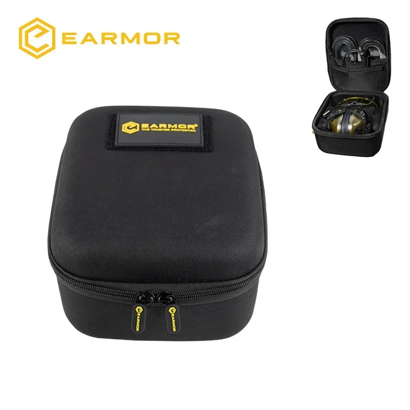 НОВЫЙ жесткий чехол для хранения тактических наушников EARMOR портативный легкий