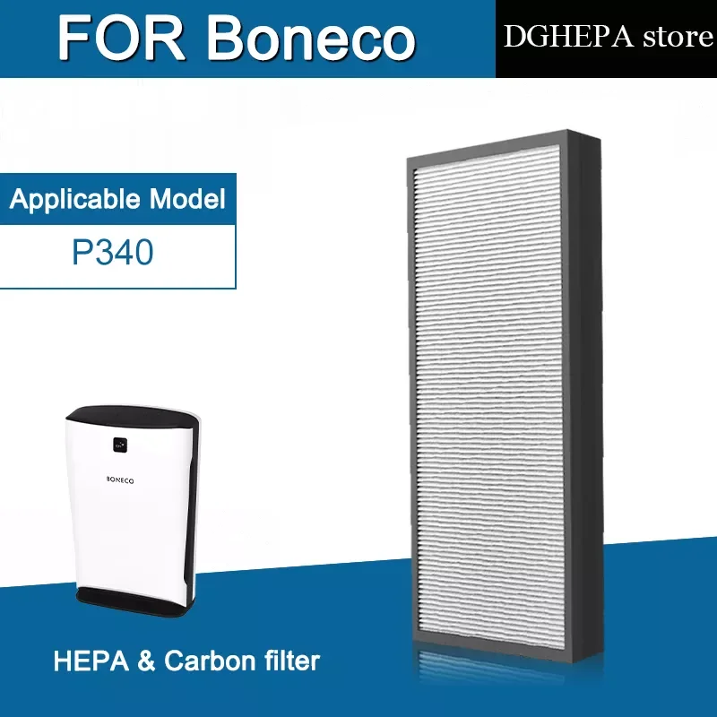 

HEPA & углеродный Композитный фильтр для BONECO воздухоочиститель P340 удаление пыльцы и волос