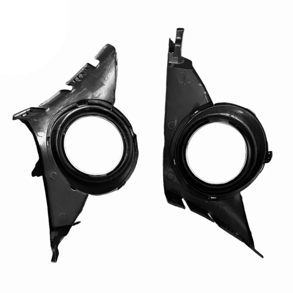 1 пара переднего бампера автомобиля противотуманная фара хромированная рамка 452HW