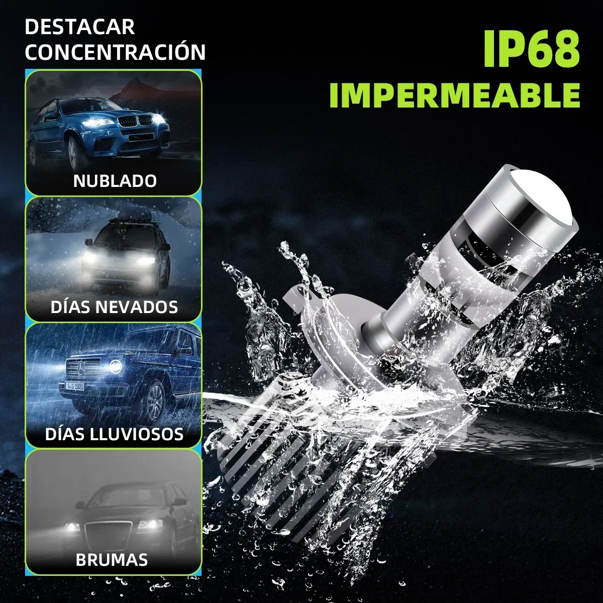 Лампы для фар головного света с длительным сроком службы HB2 HB3 HB4 H4 H7 H8 H9 H11 9005 9006 12 В