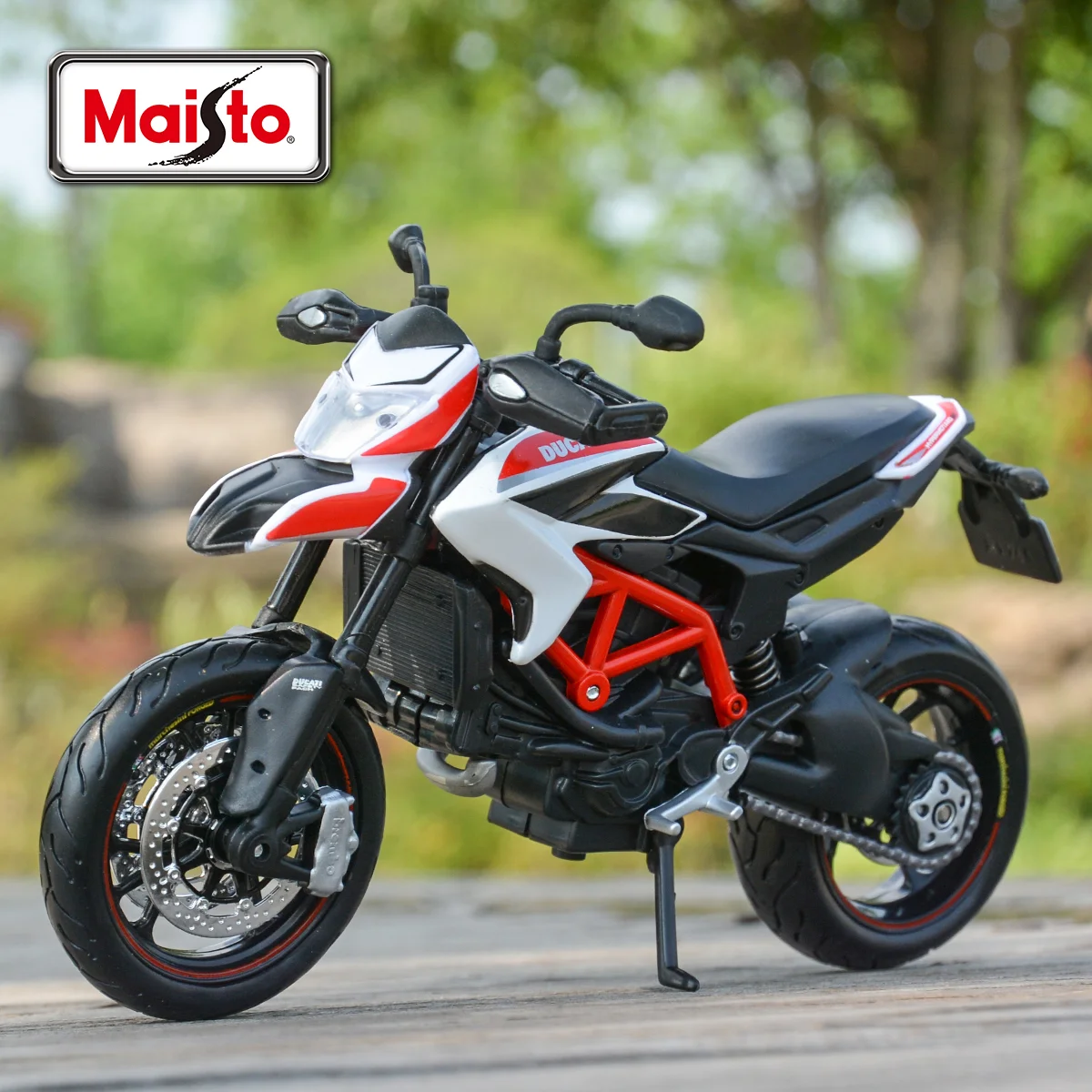

Модель спортивного мотоцикла Maisto 1:12 DUCATI 2013 Hypermotard из сплава SP, модель литая металлическая уличная гоночная модель мотоцикла, детские игрушки в подарок